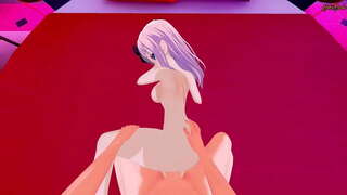 POV fucking Chika antaŭ ol plenigi ŝin kun missionary creampie.