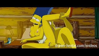 Simpsonovci Hentai - Kabíne lásky