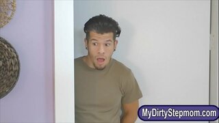 Nova布鲁克斯和天欣*詹姆斯实况调查团三路性别的卧室