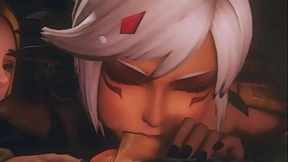 [FOW-010] Королевское муроҷиати - Маликаи sucks узви