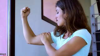 Secretaries खुला मुट्ठी लडिरहेका Alexa टमस जुलिया Roca