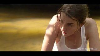 Adele Haenel показывает свои груди на улице и целуется - The Combattants