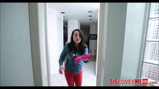 SisLovesMeHD - ਵੱਡੇ ਕੁਦਰਤੀ ਚੂਚੇ ਕਦਮ ਭੈਣ ਆਲੇ-ਦੁਆਲੇ ਦੇ ਖੇਡਣ ਨਜ਼ਰਿਆ